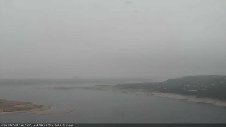 Lake Travis webcam, October 12, 2023 11:25 AM CT
