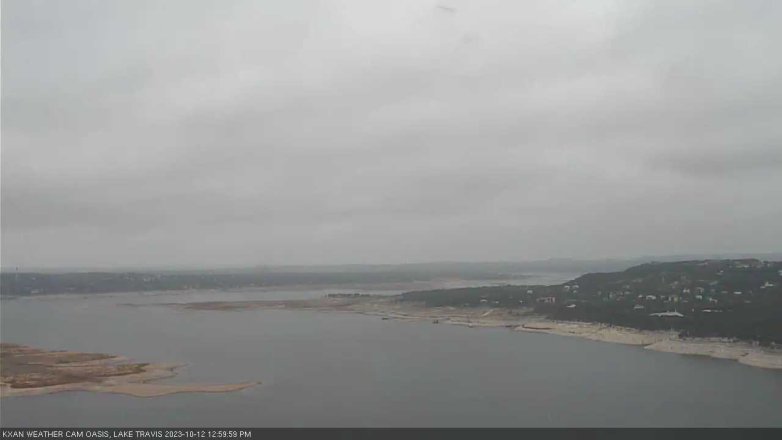 Lake Travis webcam, October 12, 2023 1:00 PM CT