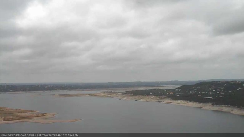Lake Travis webcam, October 12, 2023 2:00 PM CT