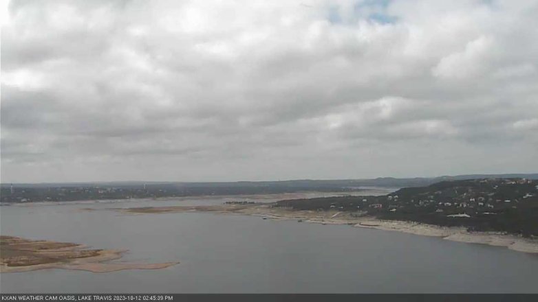 Lake Travis webcam, October 12, 2023 2:45 PM CT