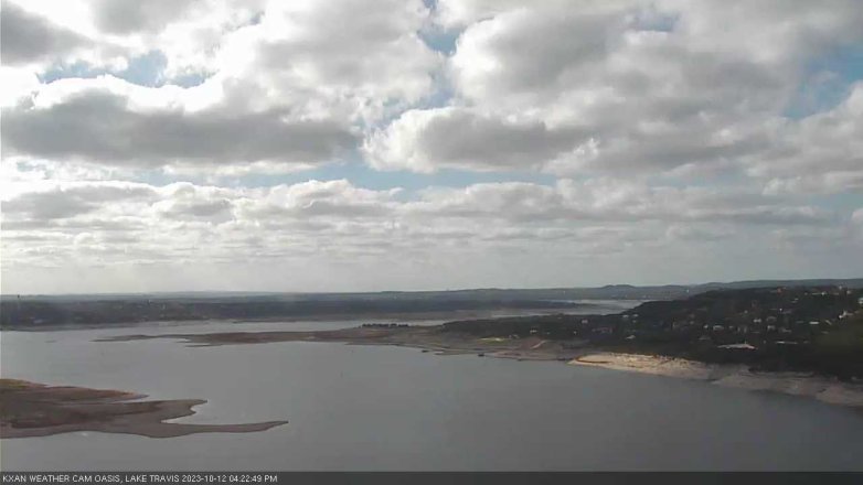 Lake Travis webcam, October 12, 2023 4:25 PM CT