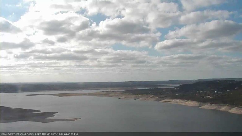 Lake Travis webcam, October 12, 2023 4:45 PM CT