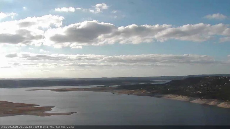 Lake Travis webcam, October 12, 2023 5:25 PM CT