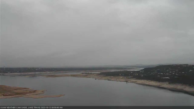 Lake Travis webcam, October 13, 2023 9:00 AM CT