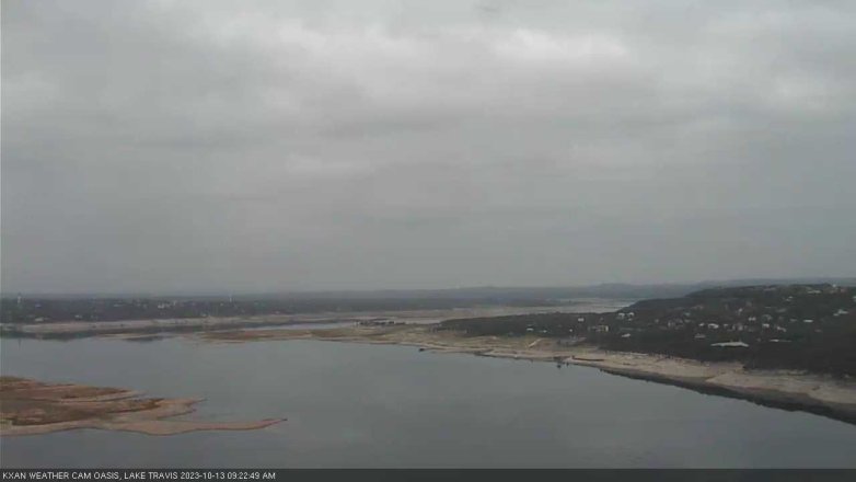 Lake Travis webcam, October 13, 2023 9:25 AM CT