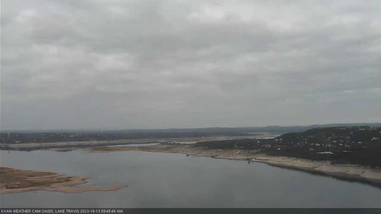 Lake Travis webcam, October 13, 2023 9:45 AM CT