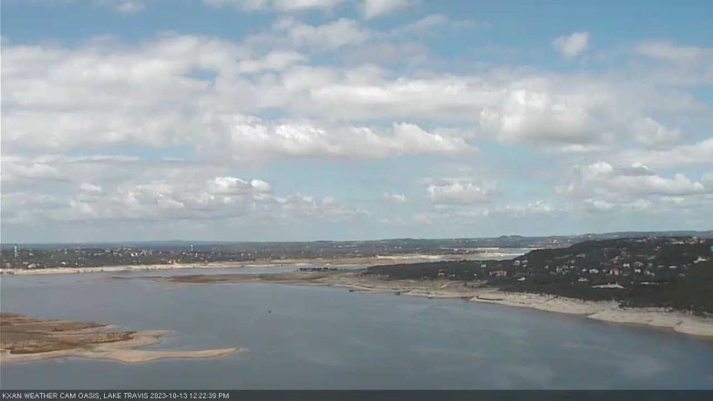 Lake Travis webcam, October 13, 2023 12:25 PM CT