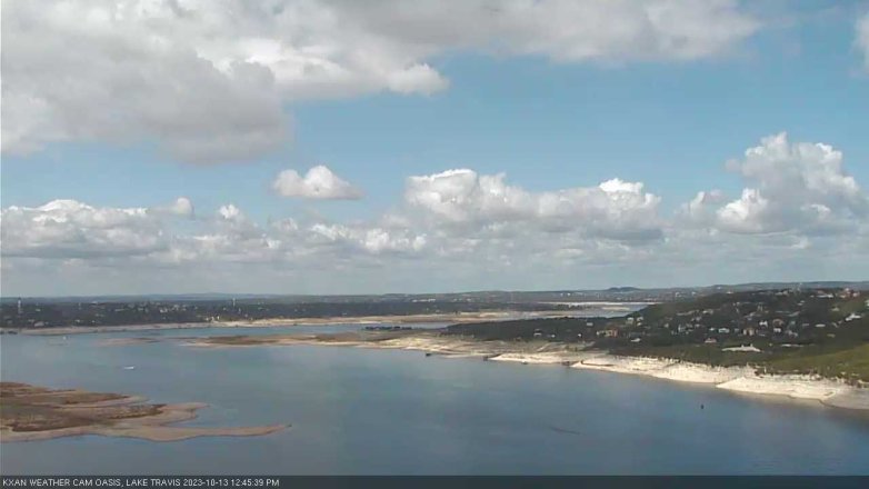 Lake Travis webcam, October 13, 2023 12:45 PM CT
