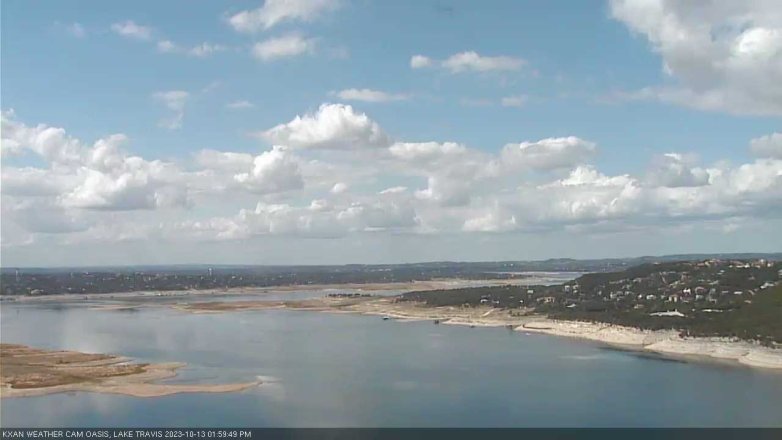 Lake Travis webcam, October 13, 2023 2:00 PM CT