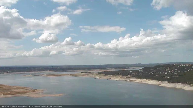 Lake Travis webcam, October 13, 2023 2:25 PM CT