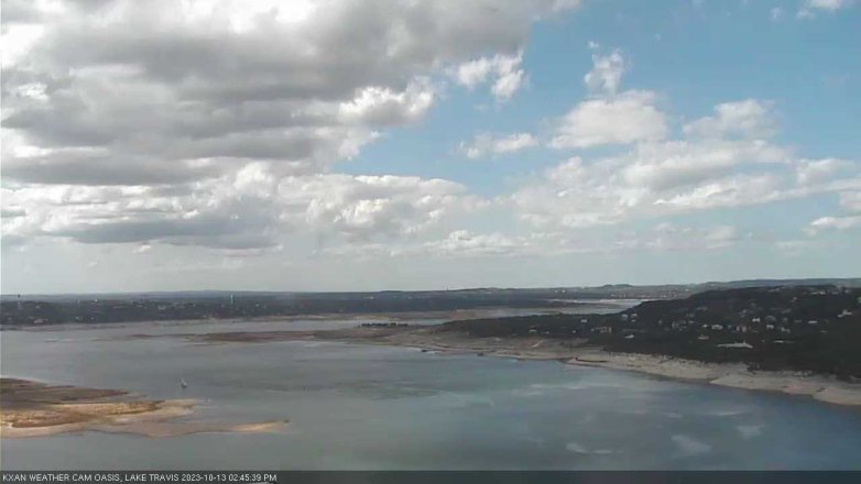 Lake Travis webcam, October 13, 2023 2:45 PM CT