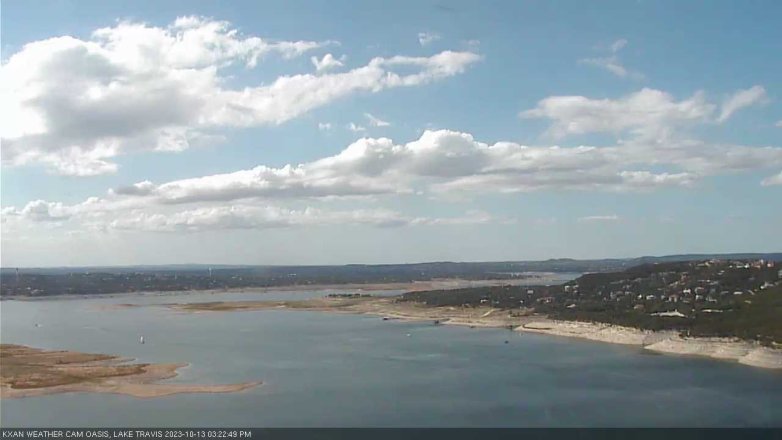 Lake Travis webcam, October 13, 2023 3:25 PM CT