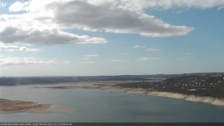 Lake Travis webcam, October 13, 2023 4:00 PM CT