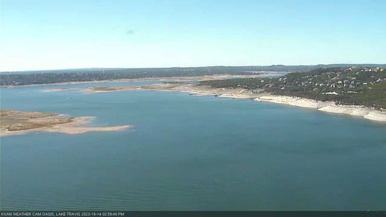 Lake Travis webcam, October 14, 2023 3:00 PM CT