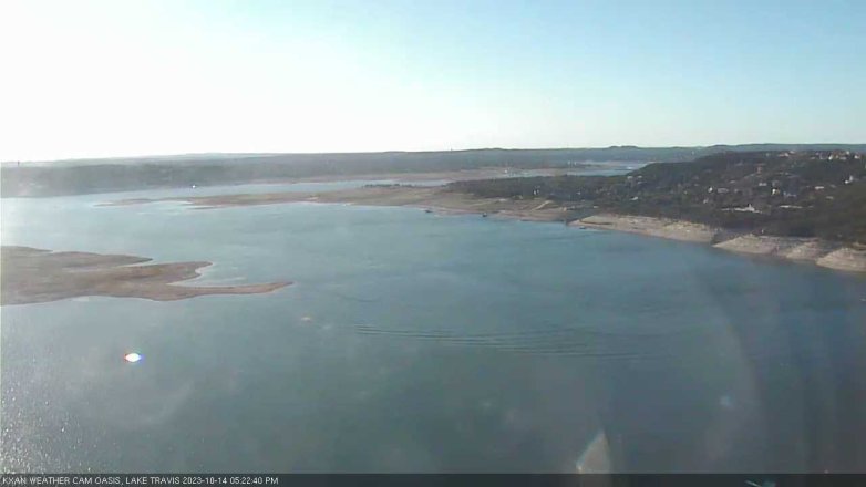 Lake Travis webcam, October 14, 2023 5:25 PM CT