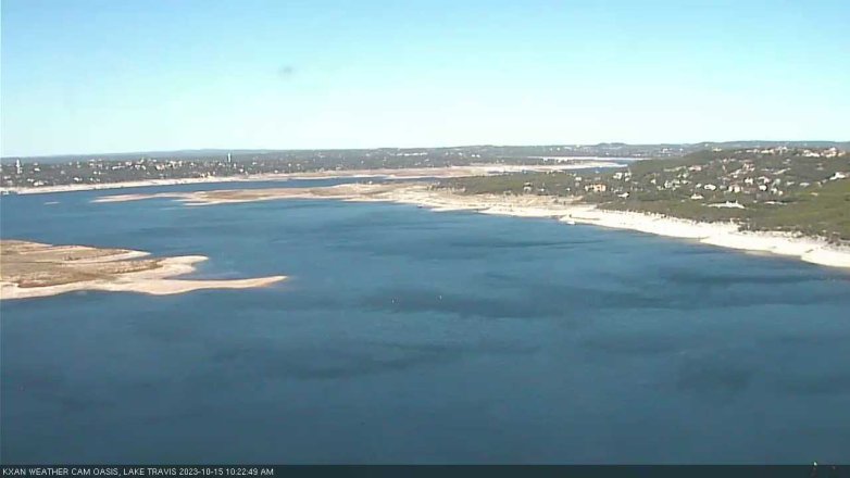 Lake Travis webcam, October 15, 2023 10:25 AM CT