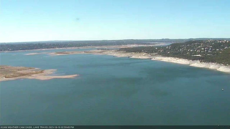Lake Travis webcam, October 16, 2023 3:00 PM CT