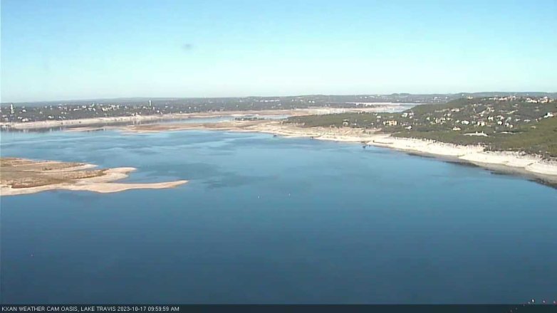 Lake Travis webcam, October 17, 2023 10:00 AM CT