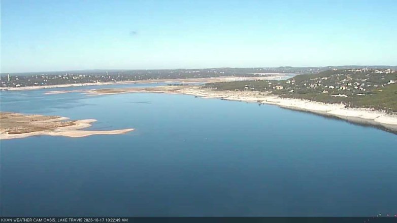 Lake Travis webcam, October 17, 2023 10:25 AM CT