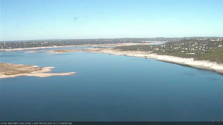 Lake Travis webcam, October 17, 2023 10:45 AM CT