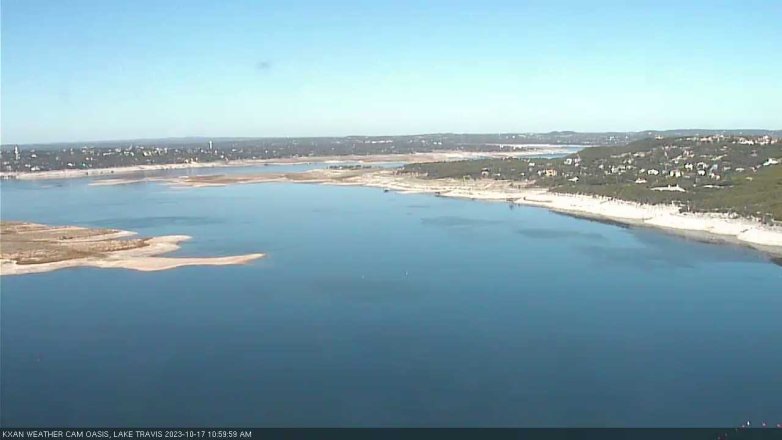 Lake Travis webcam, October 17, 2023 11:00 AM CT