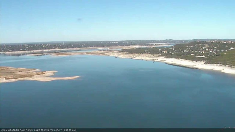 Lake Travis webcam, October 17, 2023 12:00 PM CT