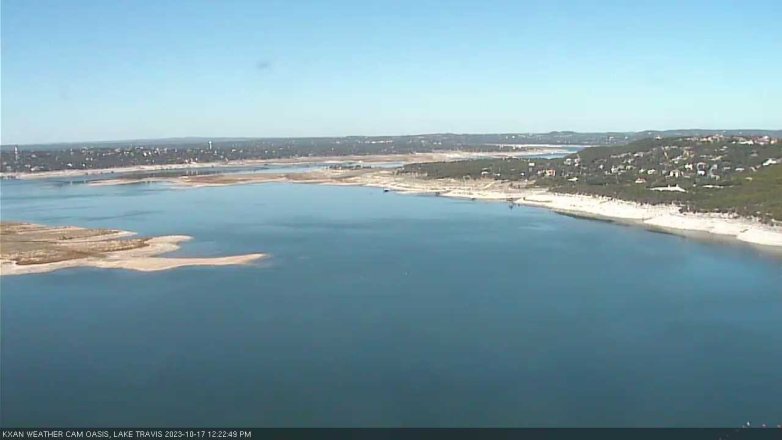 Lake Travis webcam, October 17, 2023 12:25 PM CT
