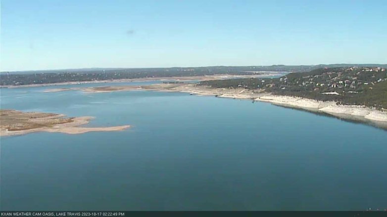 Lake Travis webcam, October 17, 2023 2:25 PM CT