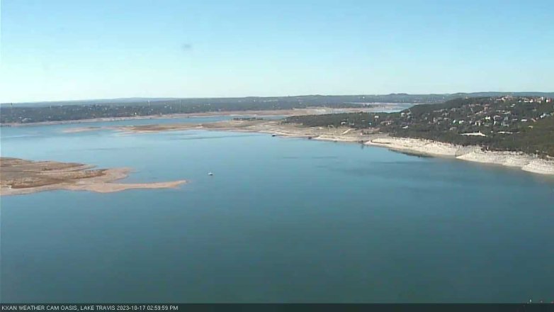 Lake Travis webcam, October 17, 2023 3:00 PM CT