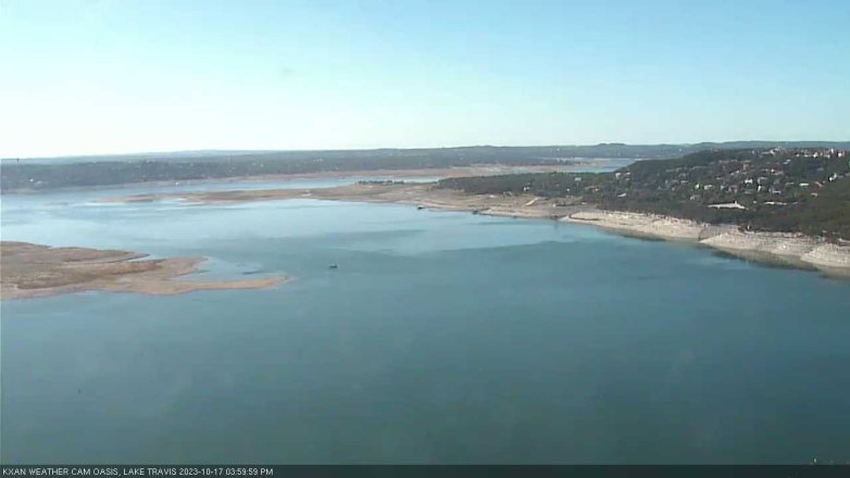 Lake Travis webcam, October 17, 2023 4:00 PM CT