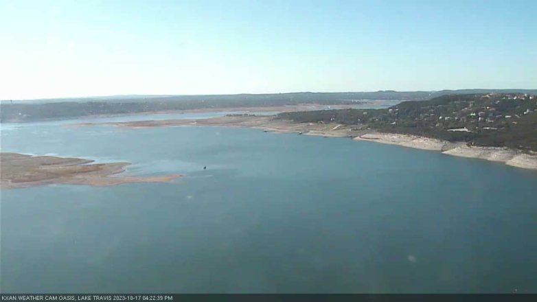 Lake Travis webcam, October 17, 2023 4:25 PM CT