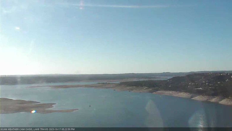 Lake Travis webcam, October 17, 2023 5:25 PM CT