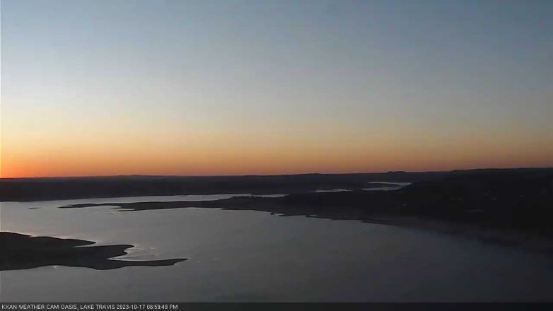 Lake Travis webcam, October 17, 2023 7:00 PM CT
