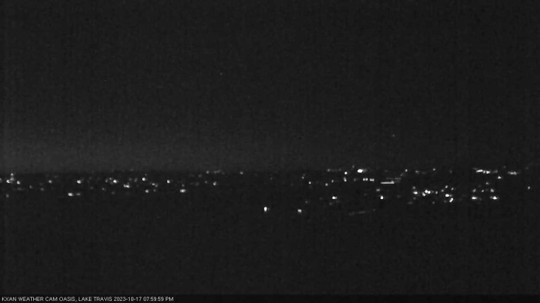 Lake Travis webcam, October 17, 2023 8:00 PM CT