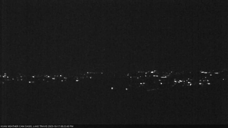 Lake Travis webcam, October 17, 2023 8:25 PM CT
