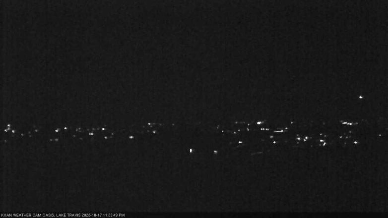 Lake Travis webcam, October 17, 2023 11:25 PM CT