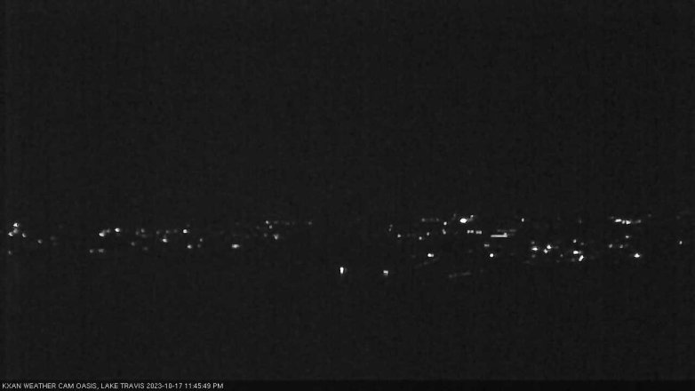 Lake Travis webcam, October 17, 2023 11:45 PM CT