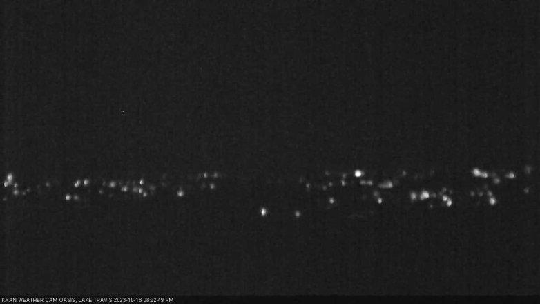 Lake Travis webcam, October 18, 2023 8:25 PM CT