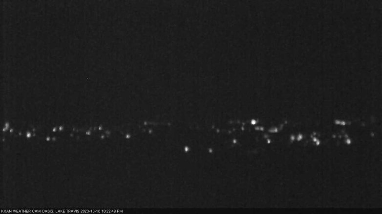 Lake Travis webcam, October 18, 2023 10:25 PM CT