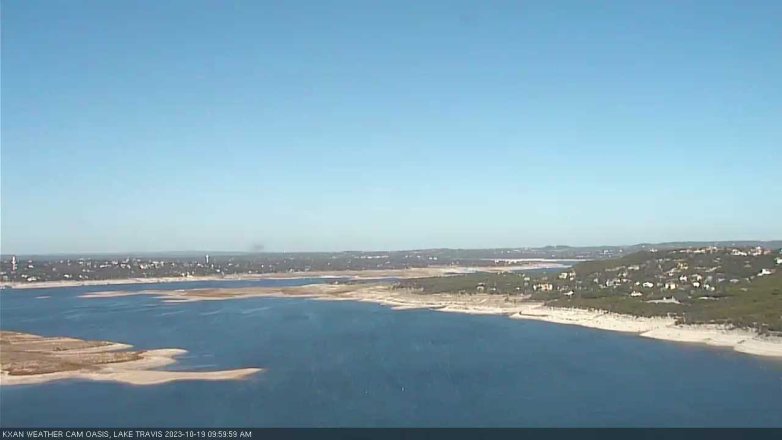 Lake Travis webcam, October 19, 2023 10:00 AM CT