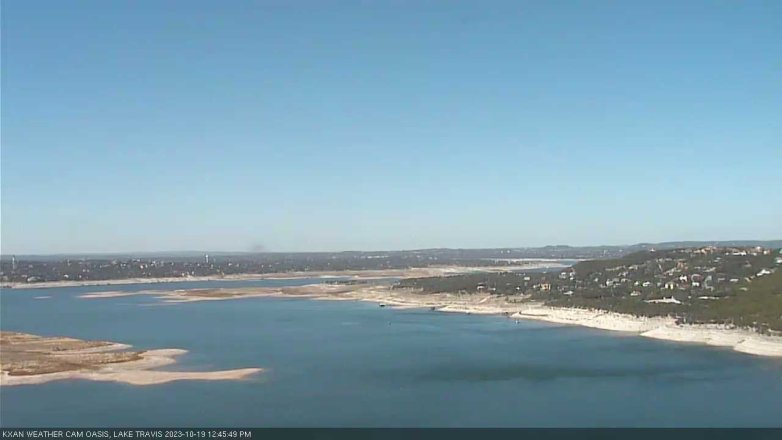 Lake Travis webcam, October 19, 2023 12:45 PM CT