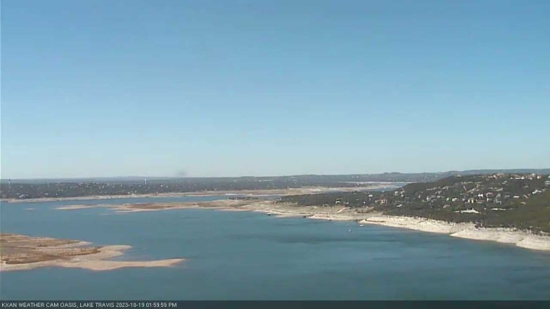 Lake Travis webcam, October 19, 2023 2:00 PM CT