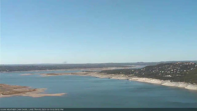 Lake Travis webcam, October 19, 2023 3:00 PM CT