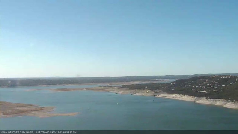 Lake Travis webcam, October 19, 2023 4:00 PM CT