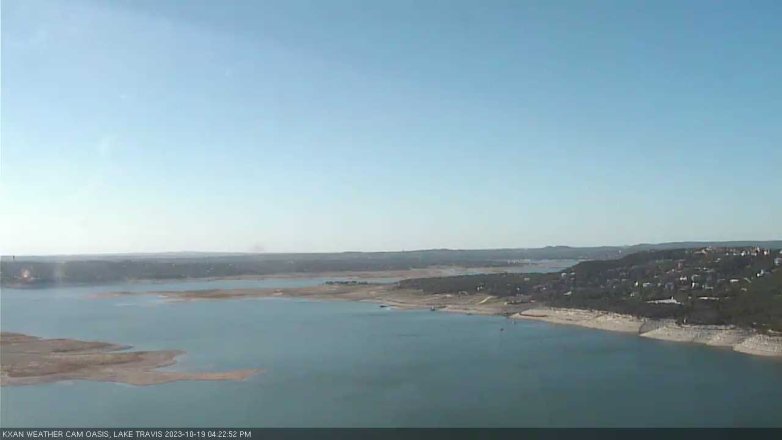 Lake Travis webcam, October 19, 2023 4:25 PM CT