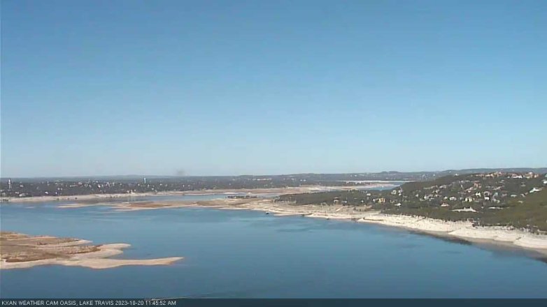 Lake Travis webcam, October 20, 2023 11:45 AM CT