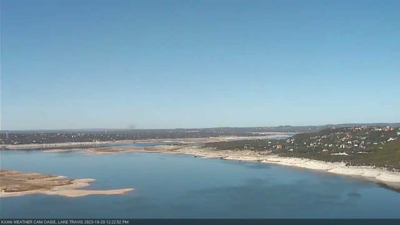 Lake Travis webcam, October 20, 2023 12:25 PM CT