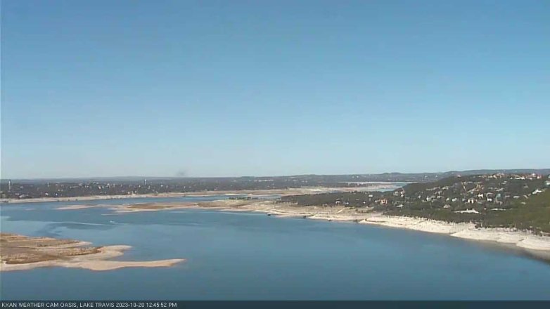 Lake Travis webcam, October 20, 2023 12:45 PM CT
