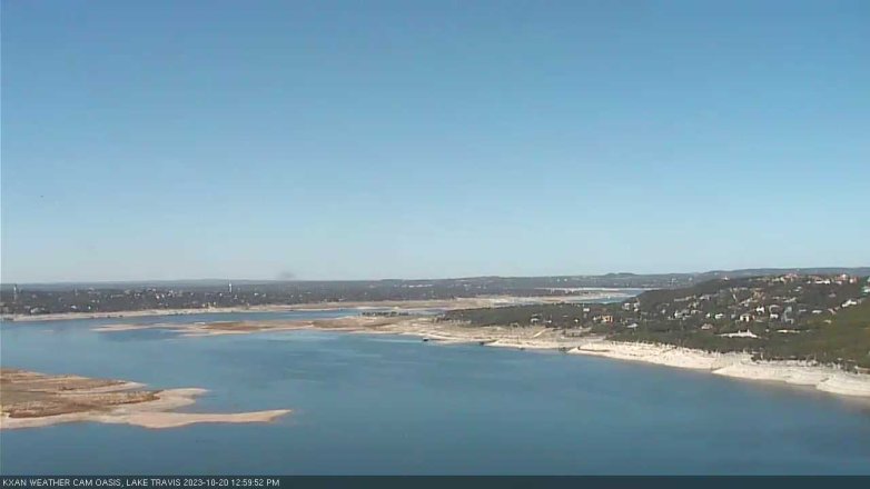 Lake Travis webcam, October 20, 2023 1:00 PM CT