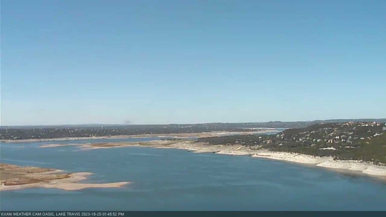 Lake Travis webcam, October 20, 2023 1:45 PM CT